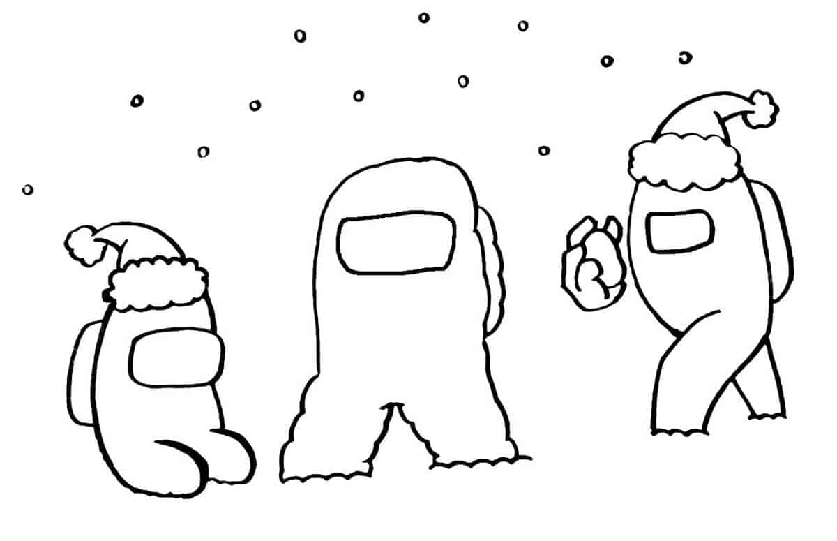 87 among us coloring pages (free to print!) - artsy pretty colors